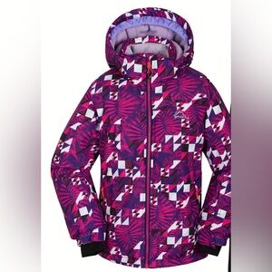 🌙 B39 - SMONTY Geometric Patterned Hooded Winter Jacket